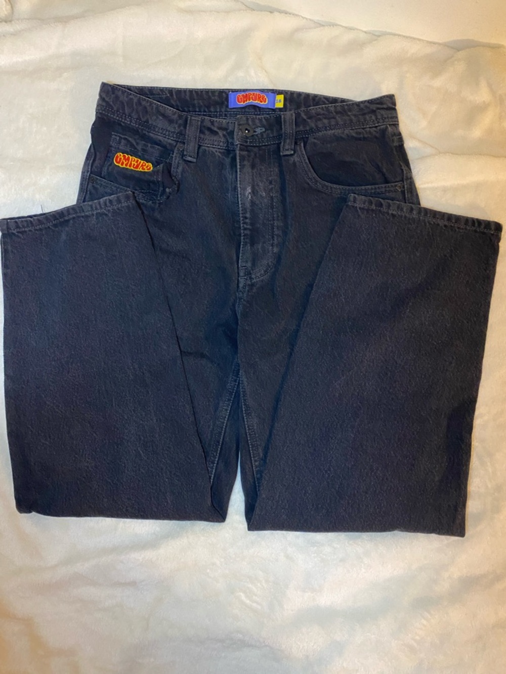 Empyre Men's Straight Black Jeans